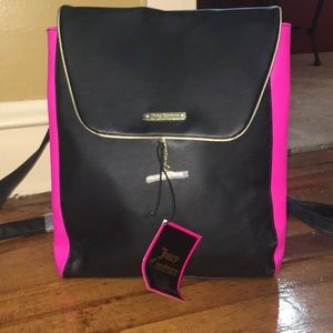 BRAND NEW! Juicy Couture PVC Backpack